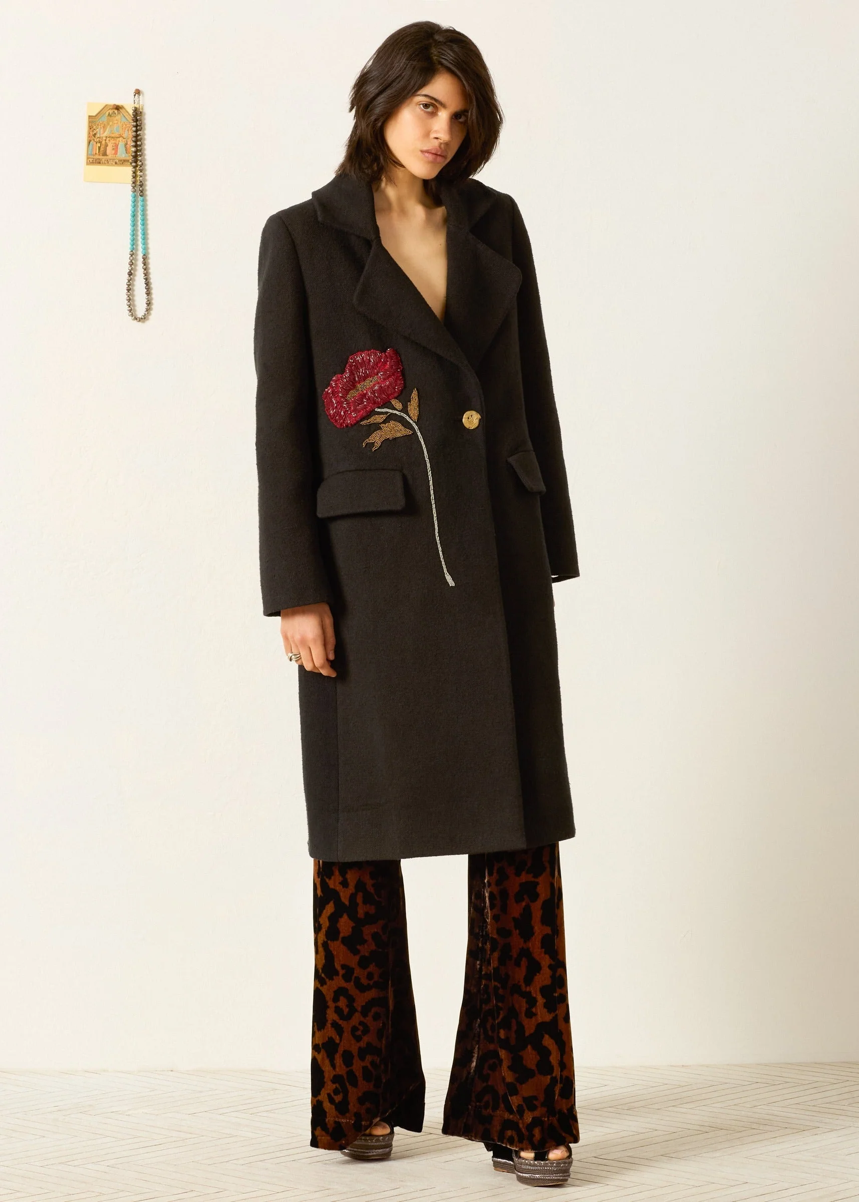 Petunia Sangria Poppy Coat