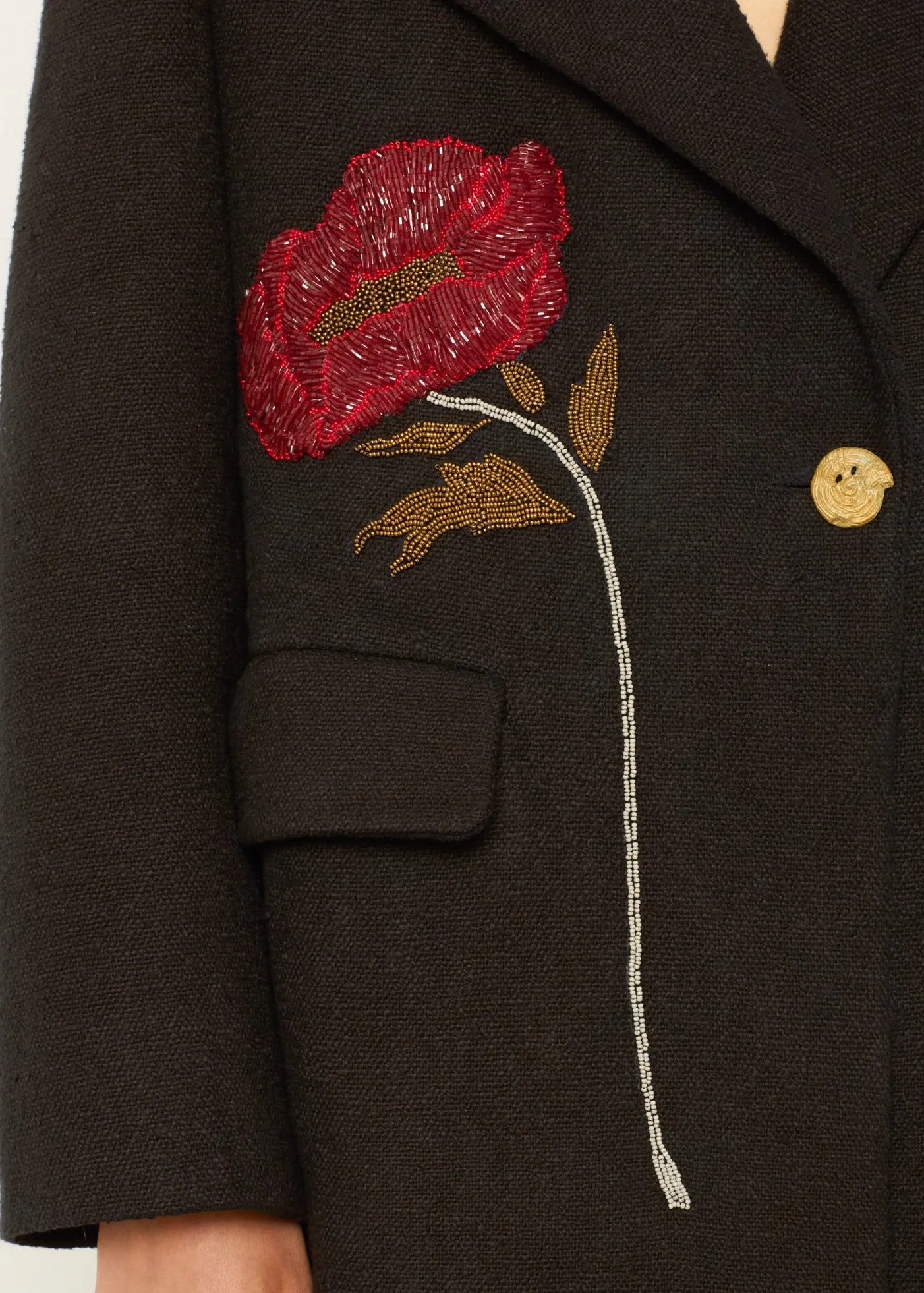 Petunia Sangria Poppy Coat - Image 2