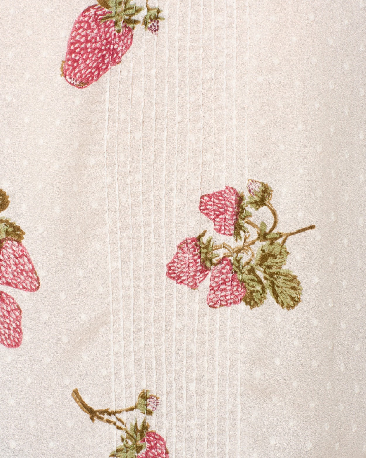 Peyton Strawberry Dot Shirt - Image 3