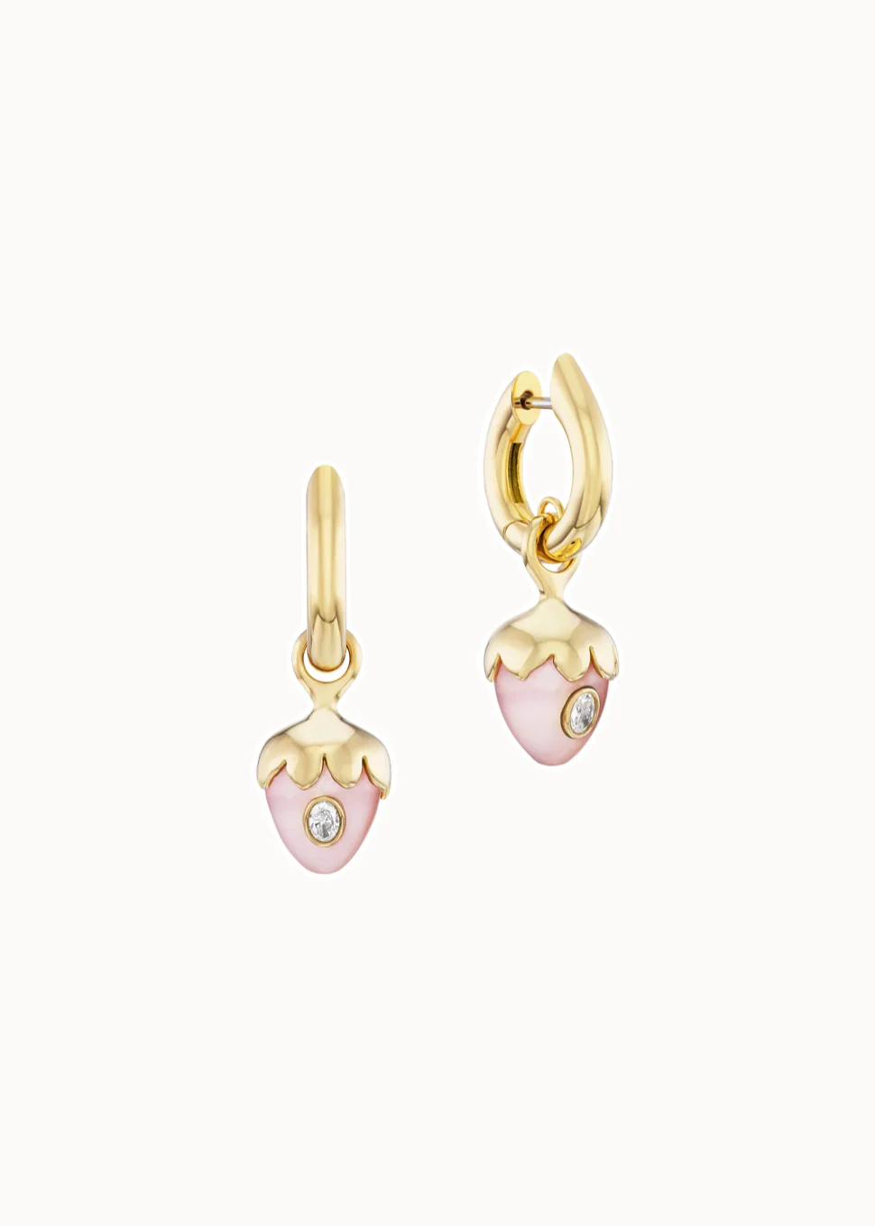 Pink Opal Strawberry Carriage Huggies