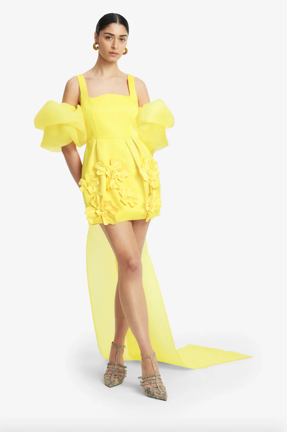 Piper Appliqué Mini Dress - Image 3