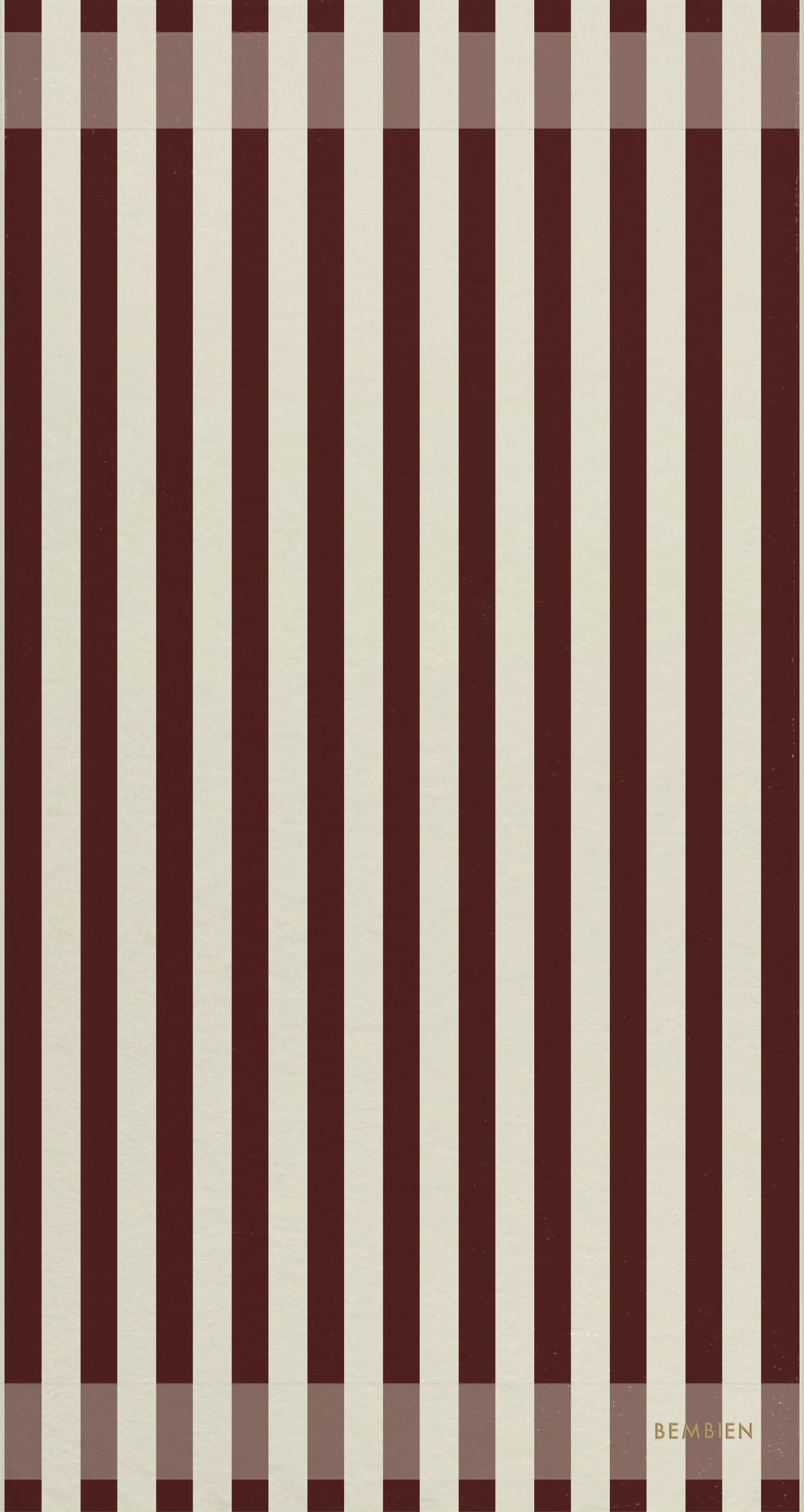 Plage Towel in Brown Stripe - Image 5