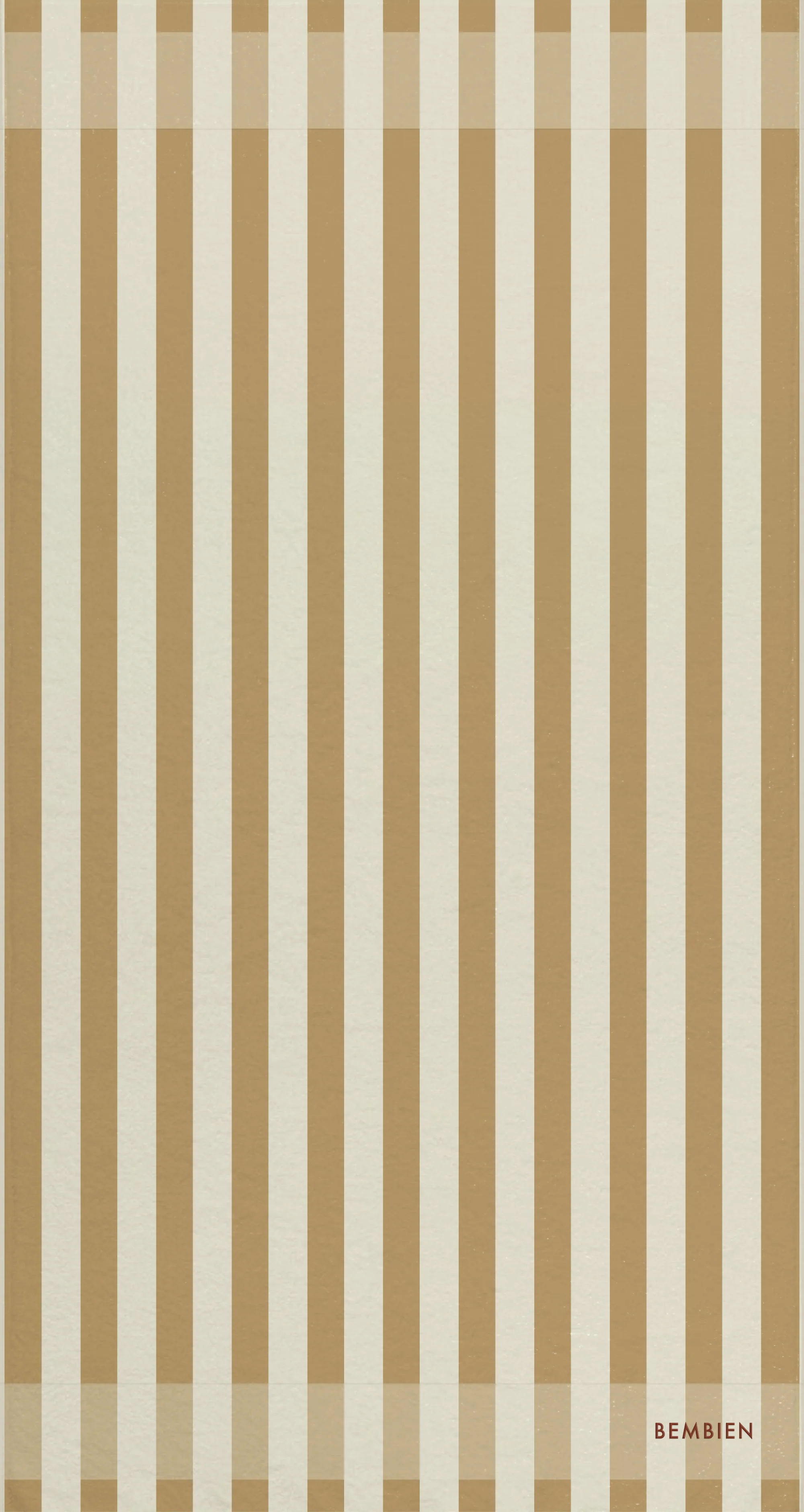 Plage Towel in Tan Stripe - Image 5