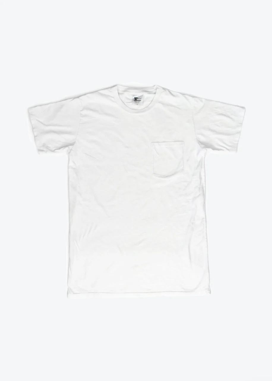 Pocket Tee in White