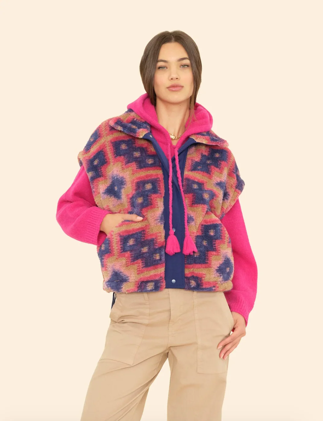 Ravena Fleece Vest - Image 2