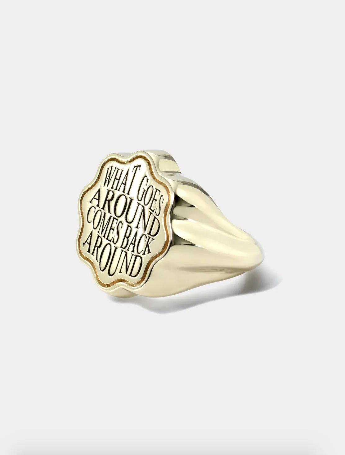 Talisman Karma Signet Ring - Image 2