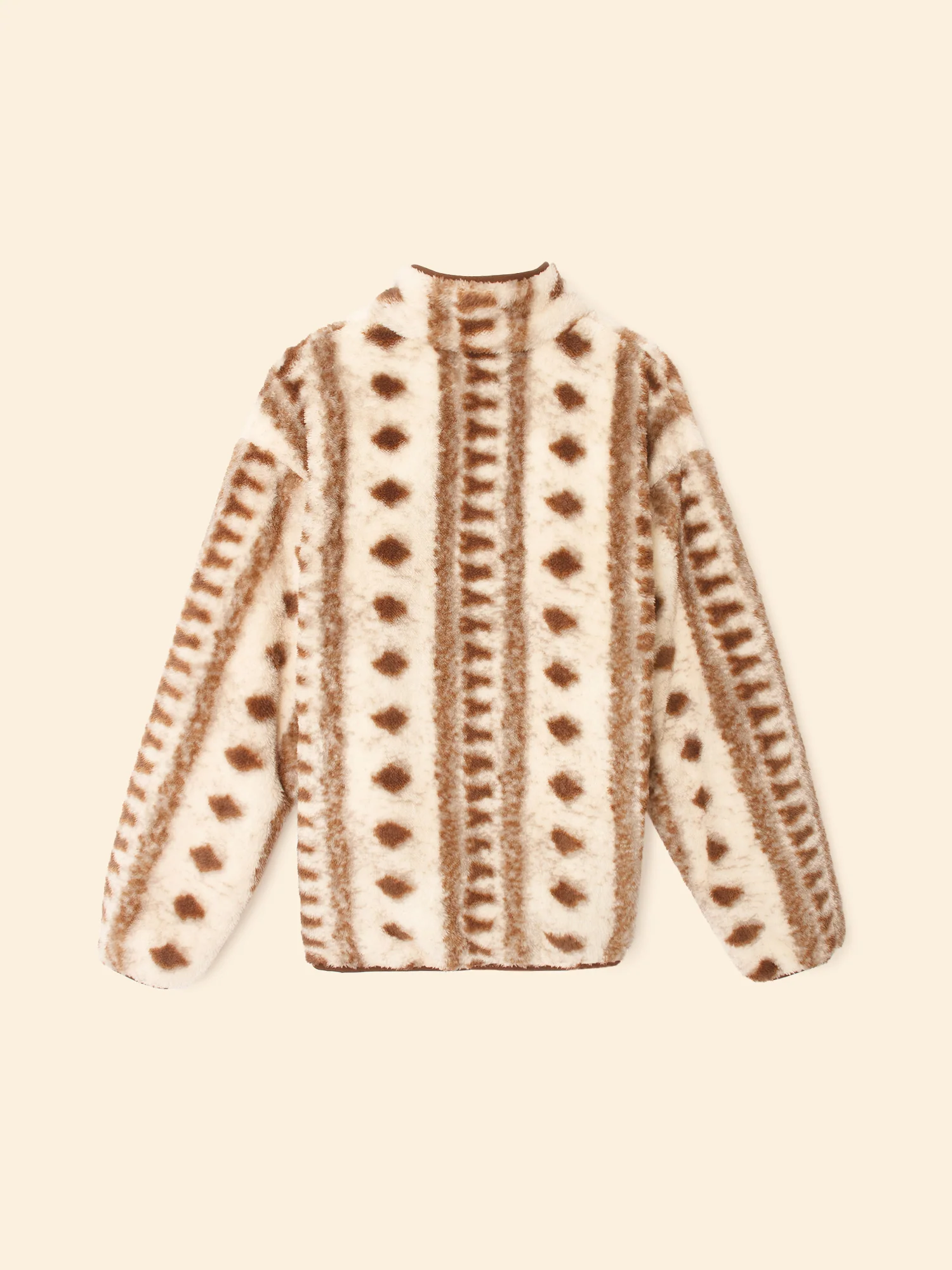 Ridge Fleece Pullover in Diamond Tribe - Image 3