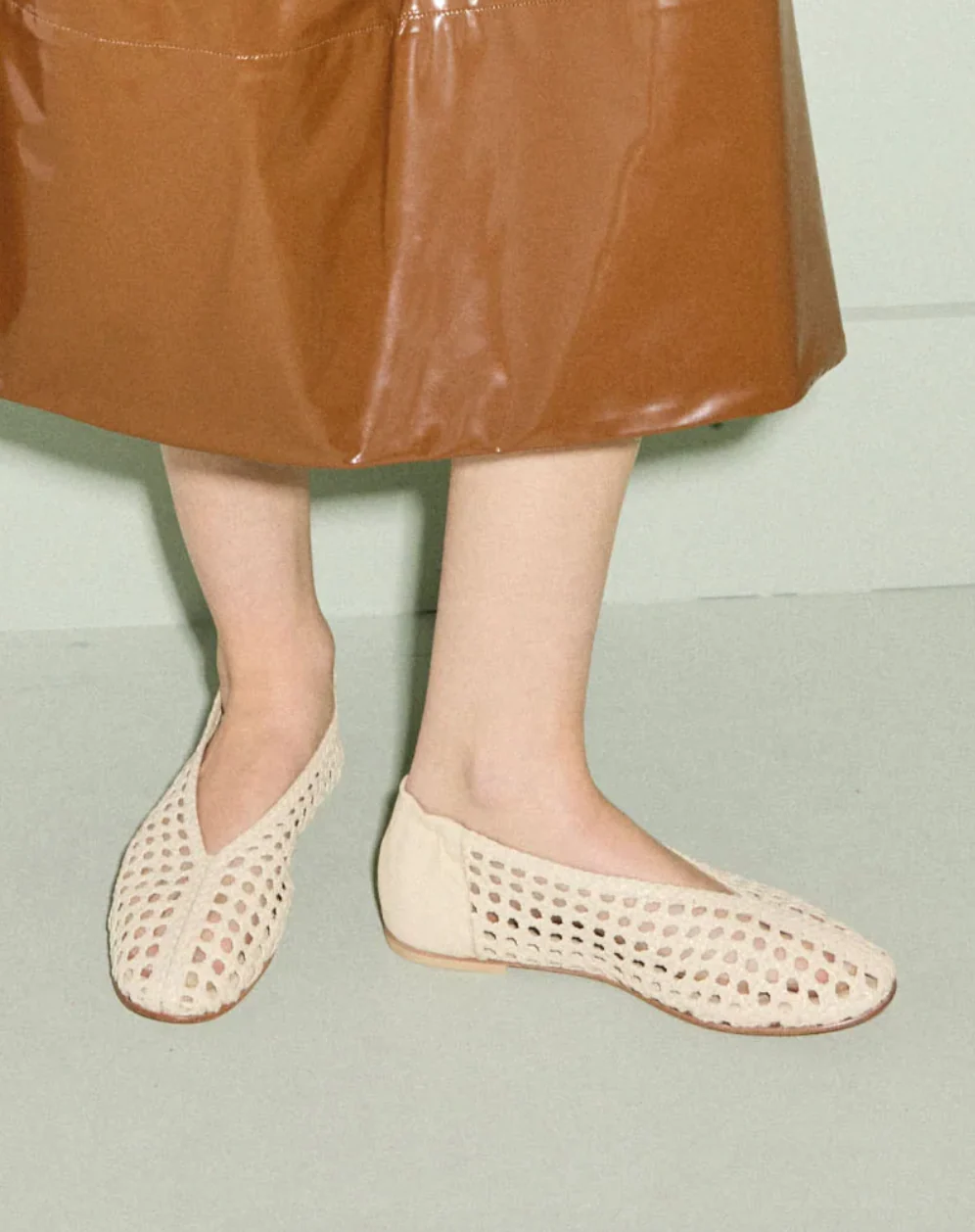 Riley Open Weave Ballet Flats - Image 2