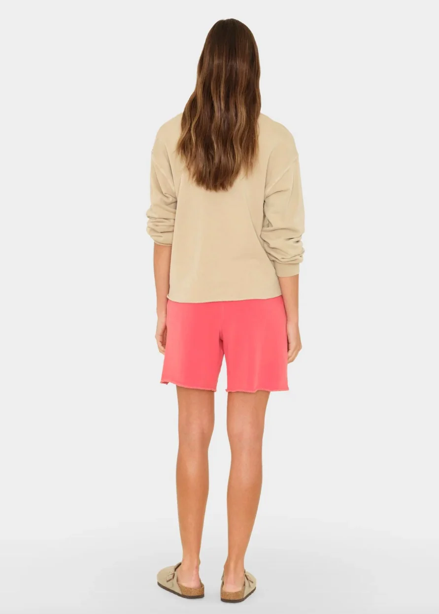 Rocco Terry Sweatshort in Vintage Red - Image 2