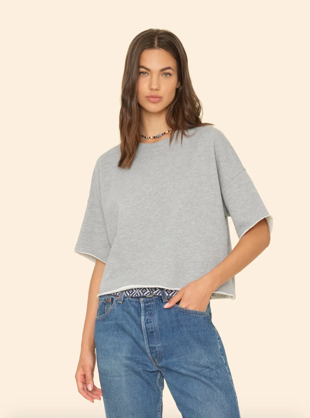 Romeo Sweatshirt in Heather Gray
