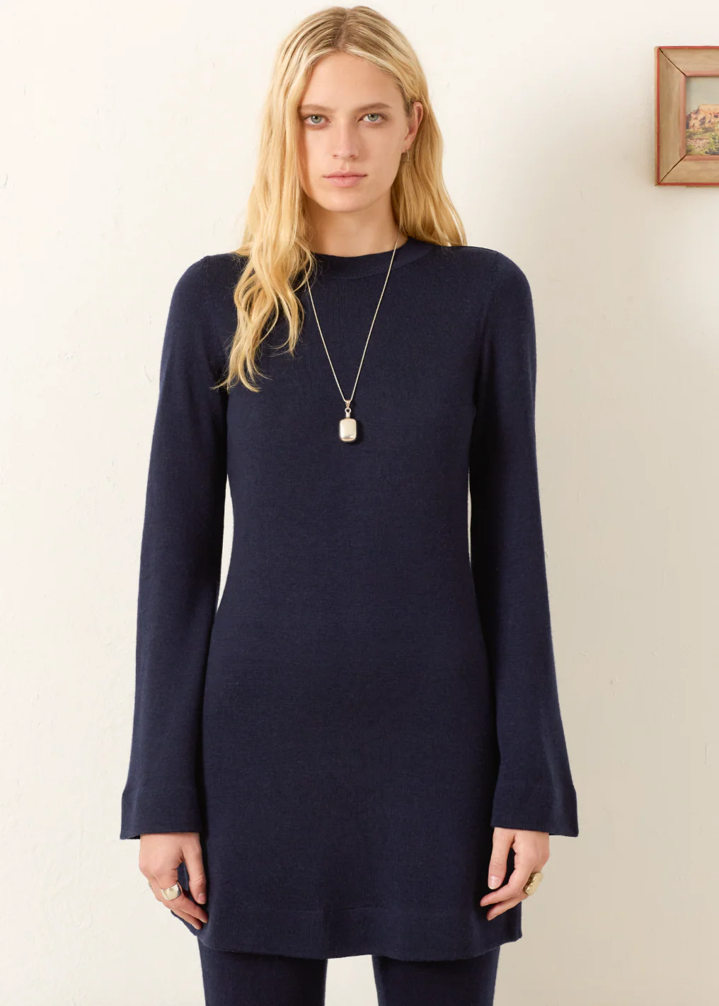 Romy Midnight Wool Dress