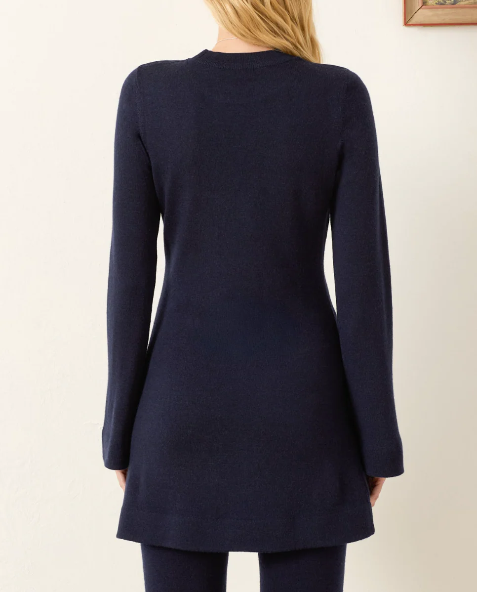 Romy Midnight Wool Dress - Image 4