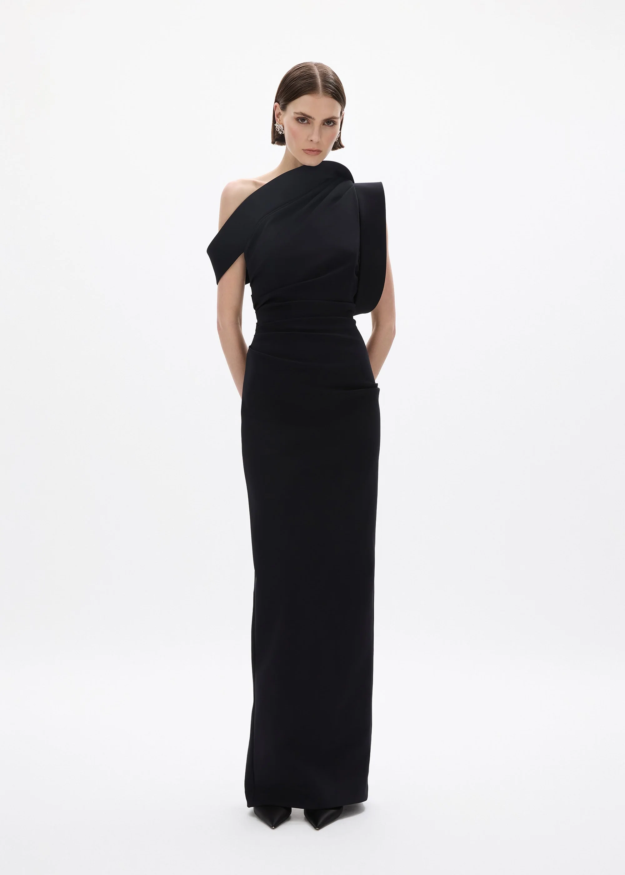 Rowana Gown in Black - Image 3