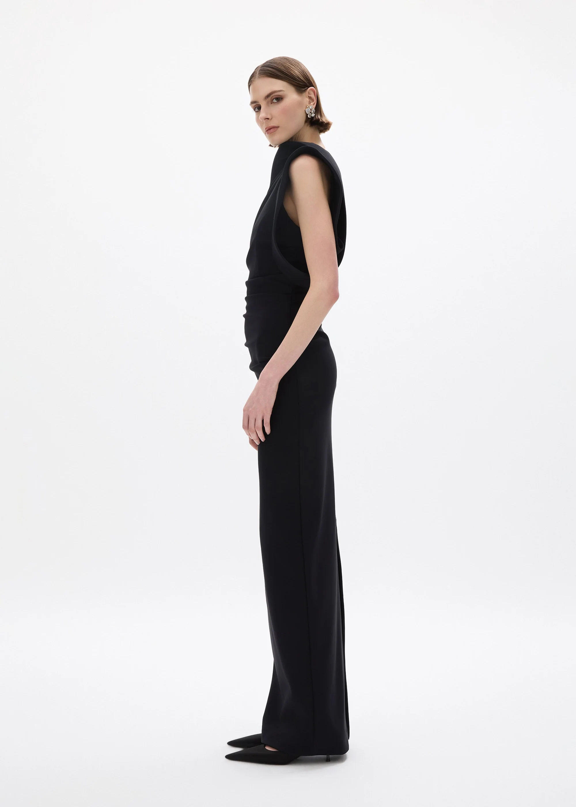 Rowana Gown in Black - Image 4