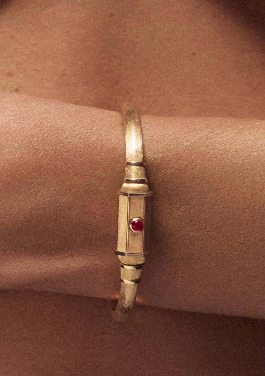 Ruby Baby Locket Bracelet - Image 2