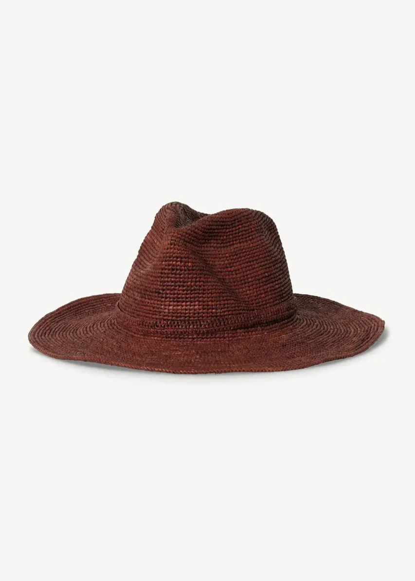 The Sacha Hat in Chocolate