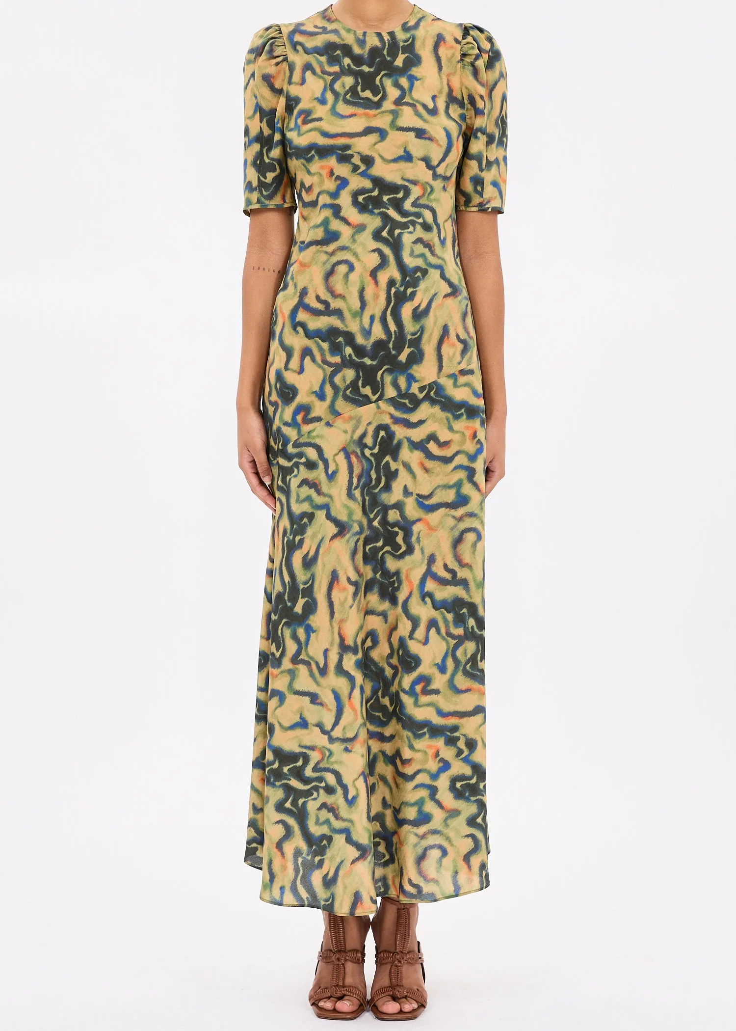 Samar Silk Dress - Image 5