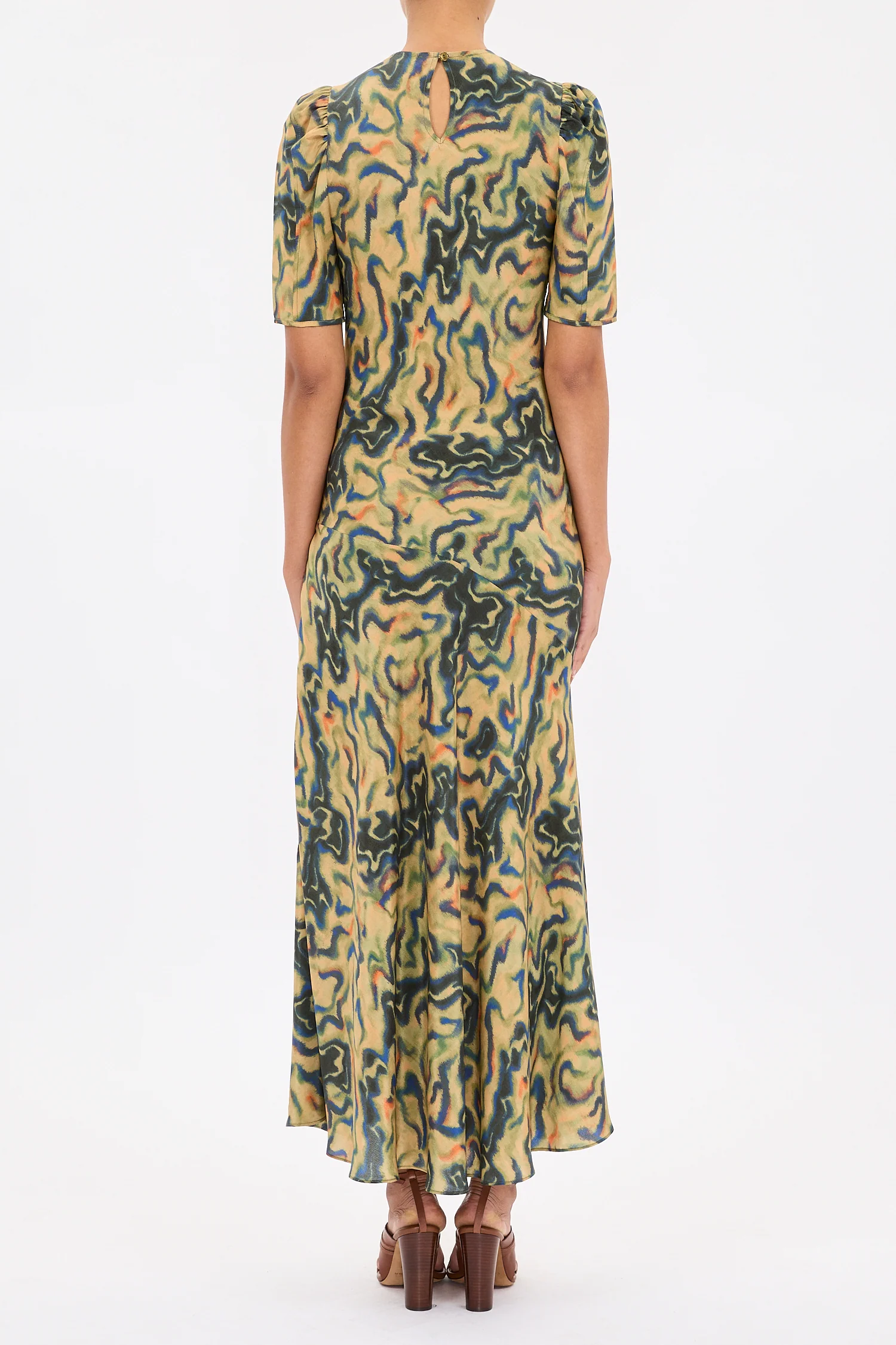 Samar Silk Dress - Image 6