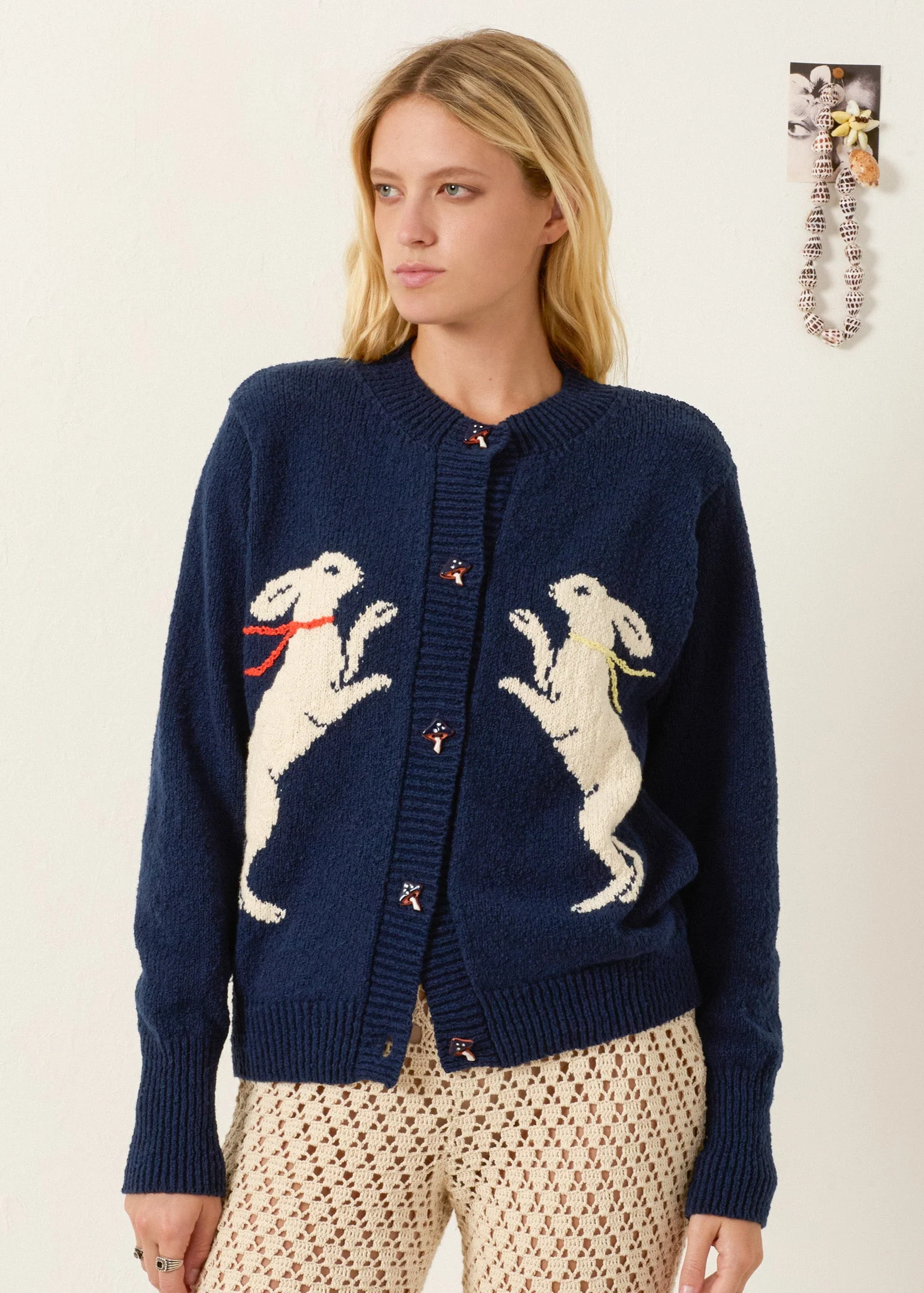 Sammi Midnight Hare Cardigan