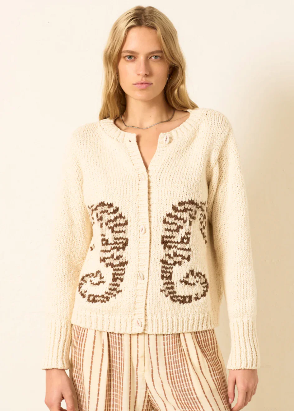 Sammi Pearl Seahorse Cardigan