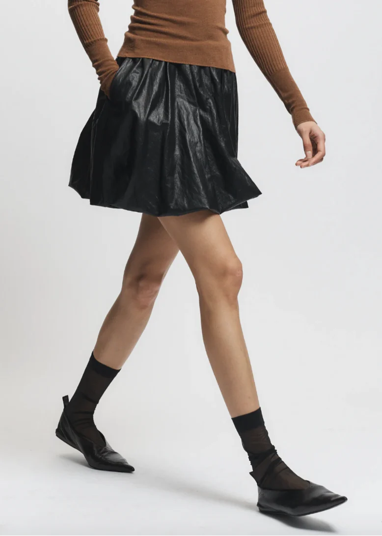Sean Crinkled Twill Bubble Skirt - Image 2