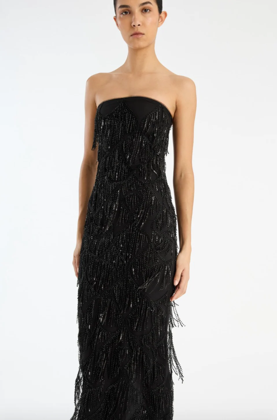 Sequined Mini Tube Dress - Image 3