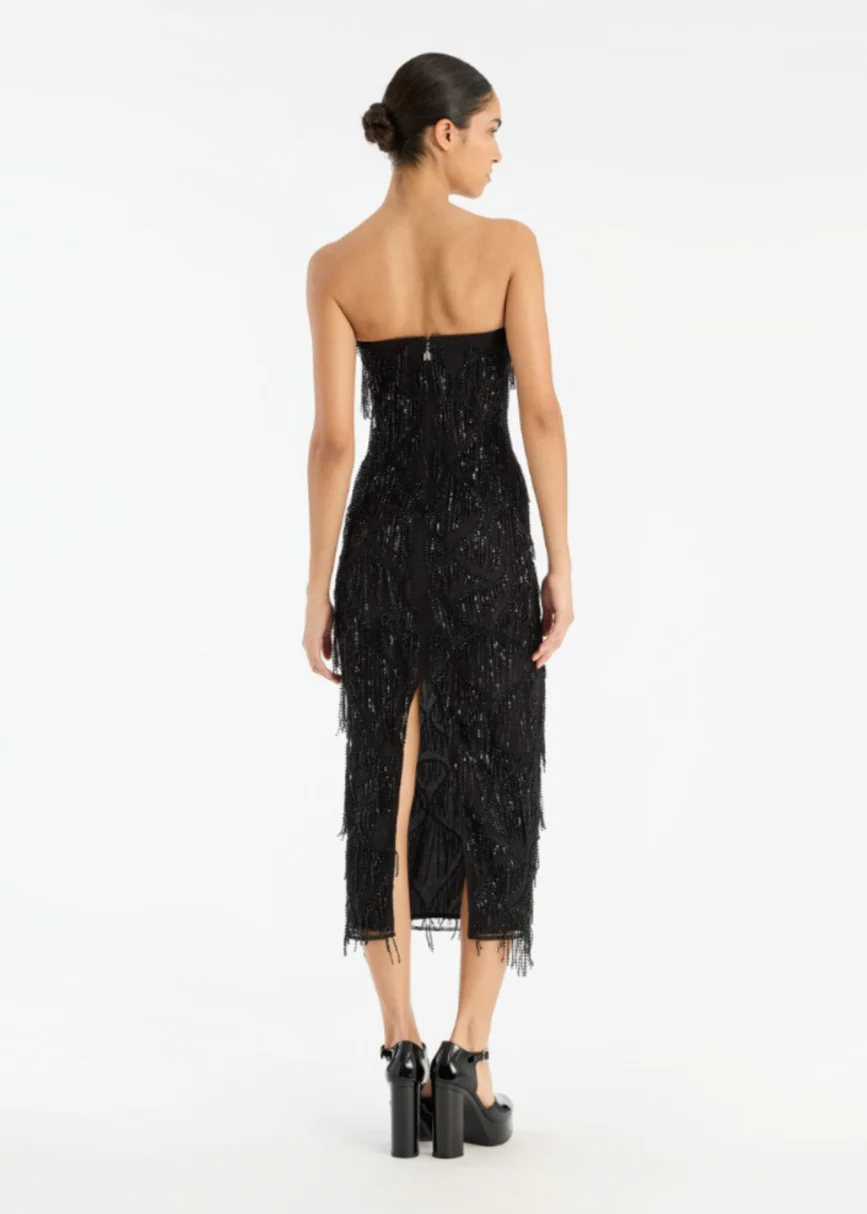 Sequined Mini Tube Dress - Image 4