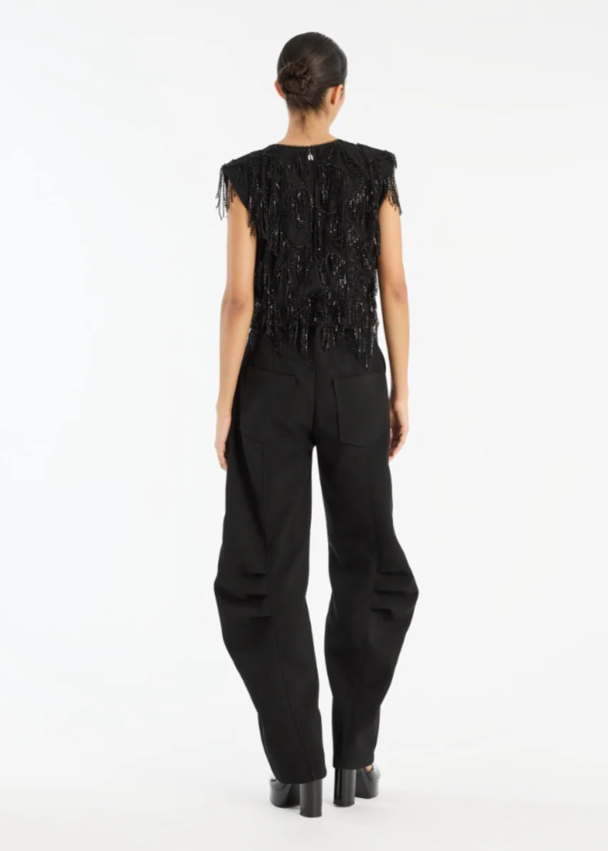 Sequined Sleeveless Top - Image 3