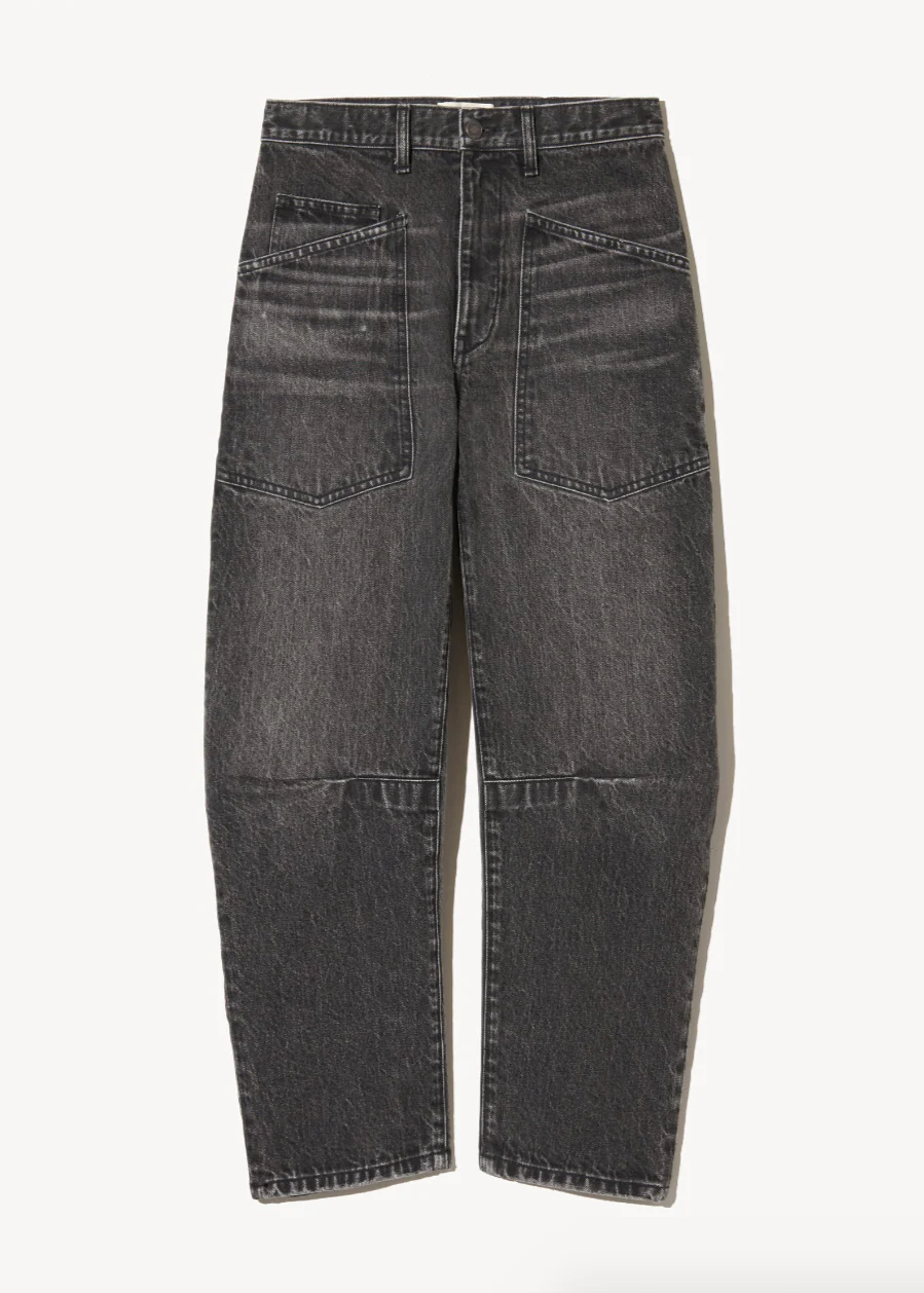 Shon Jean in Stone Black Wash