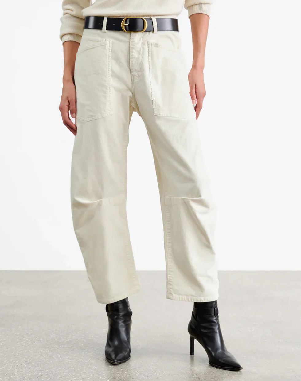 Shon Corduroy Pant in Stone - Image 4
