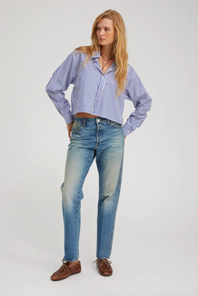 Kate Slim Boyfriend Denim Jeans - Image 3