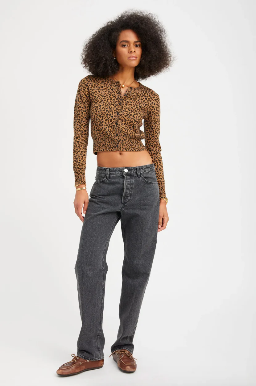 Smith Slim Boyfriend Denim Jeans - Image 2