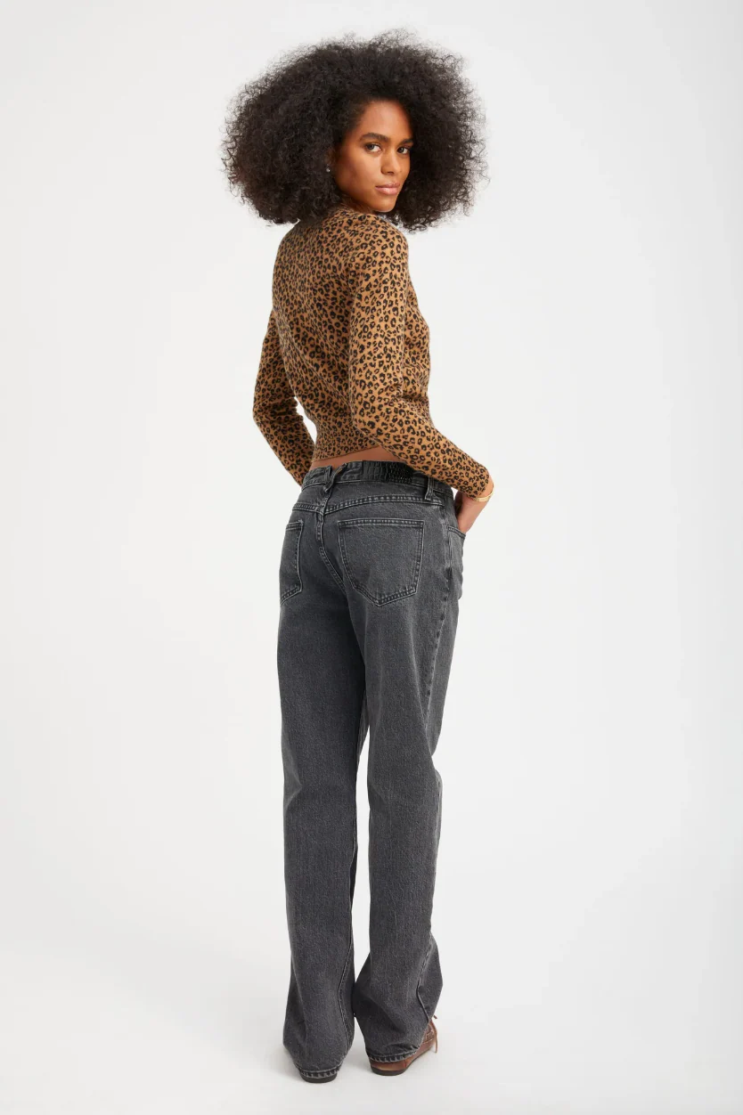 Smith Slim Boyfriend Denim Jeans - Image 4