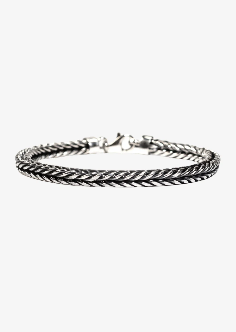 Snake Skin Chain Bracelet
