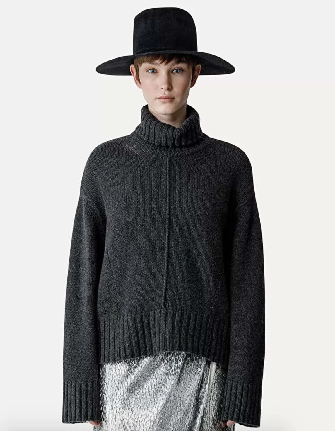 Soft Wool Turtleneck Sweater