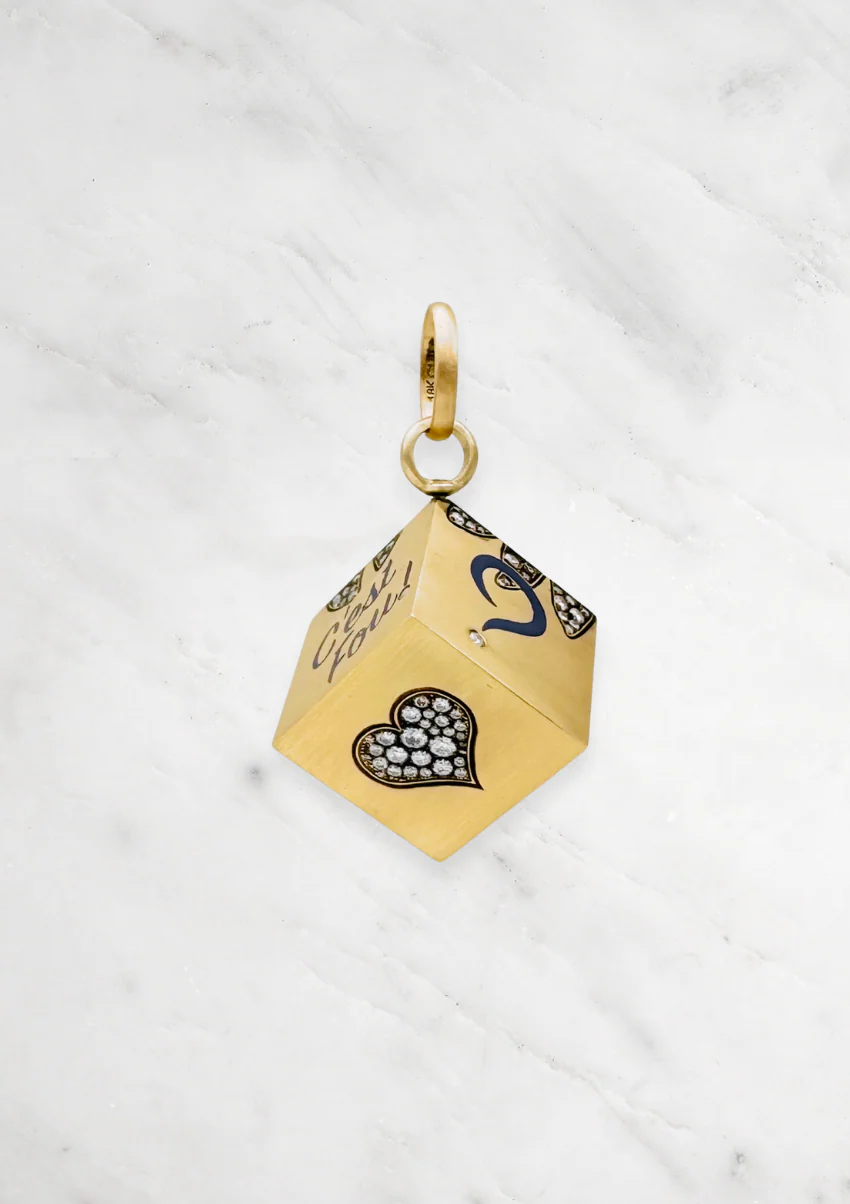 Spinnin' the Dice Talisman XL Pendant