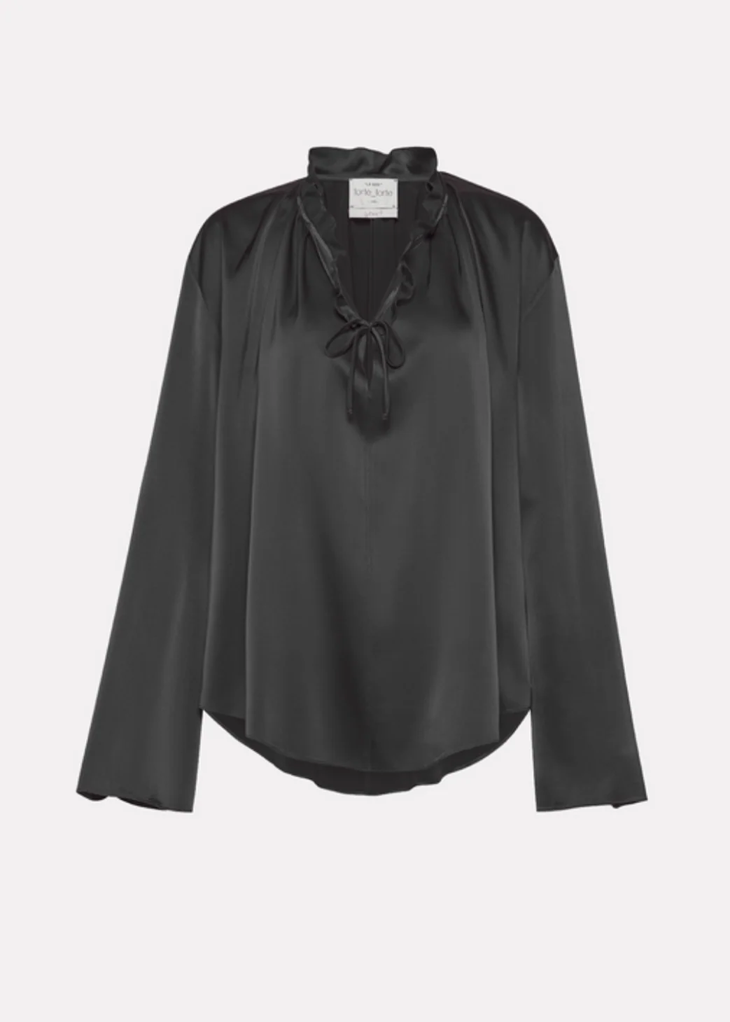 Stretch Satin Bohemian Shirt