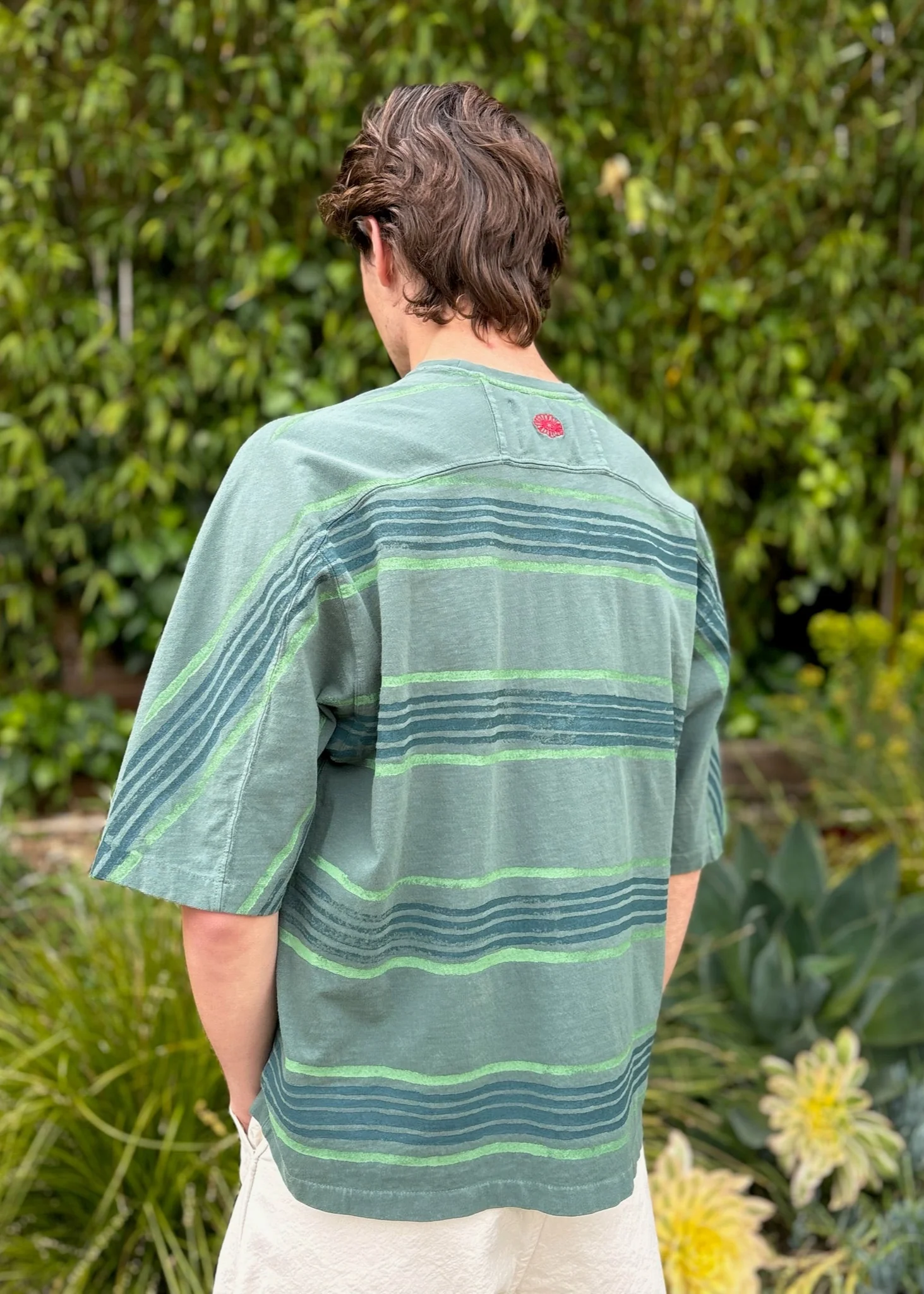Striped Football Tee - Image 3