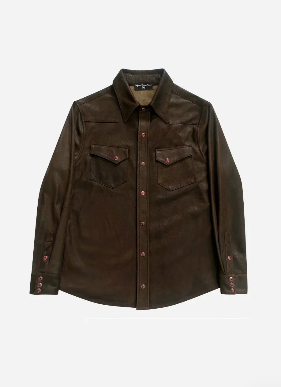 Suede Western Shirt