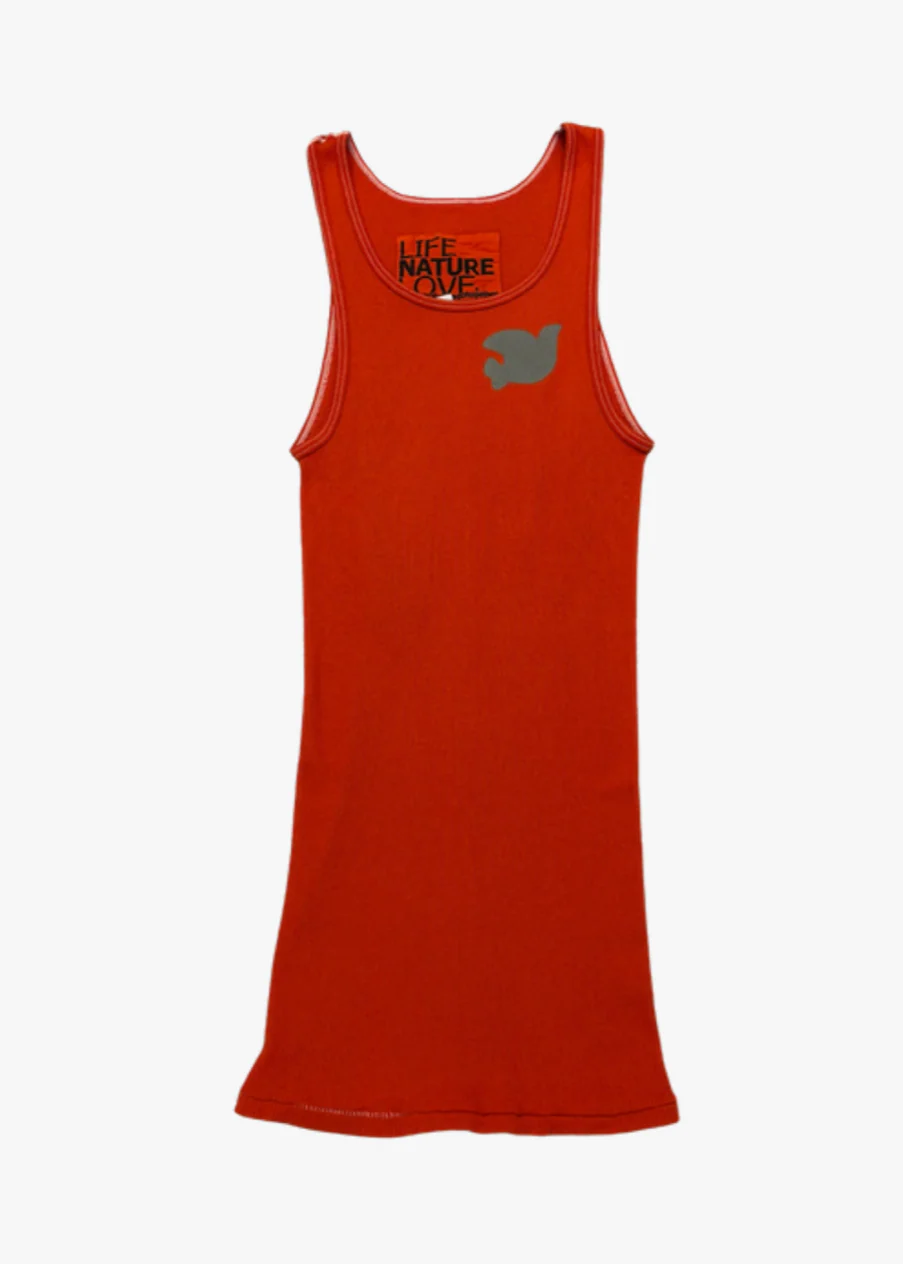 Supervintage Tank in Orange Machine