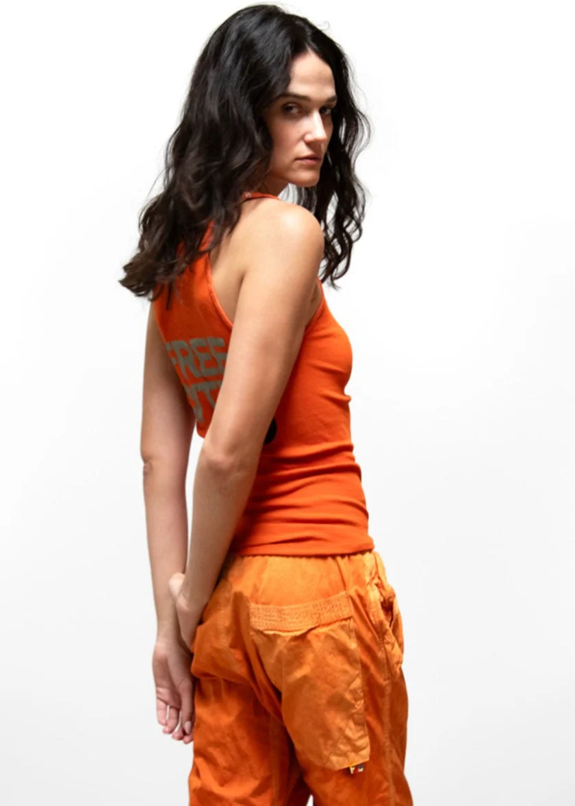 Supervintage Tank in Orange Machine - Image 2