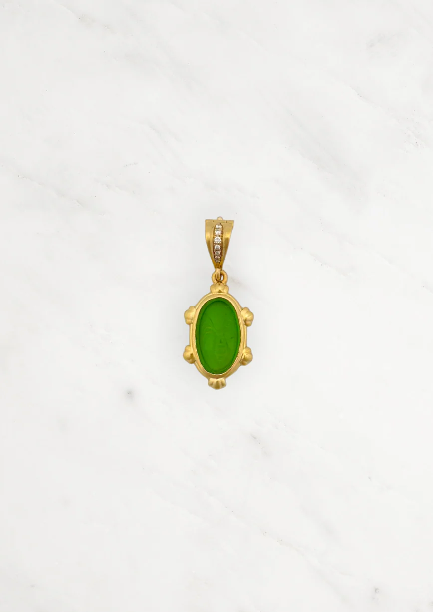 Tembo Queen Bee Venetian Glass Pendant
