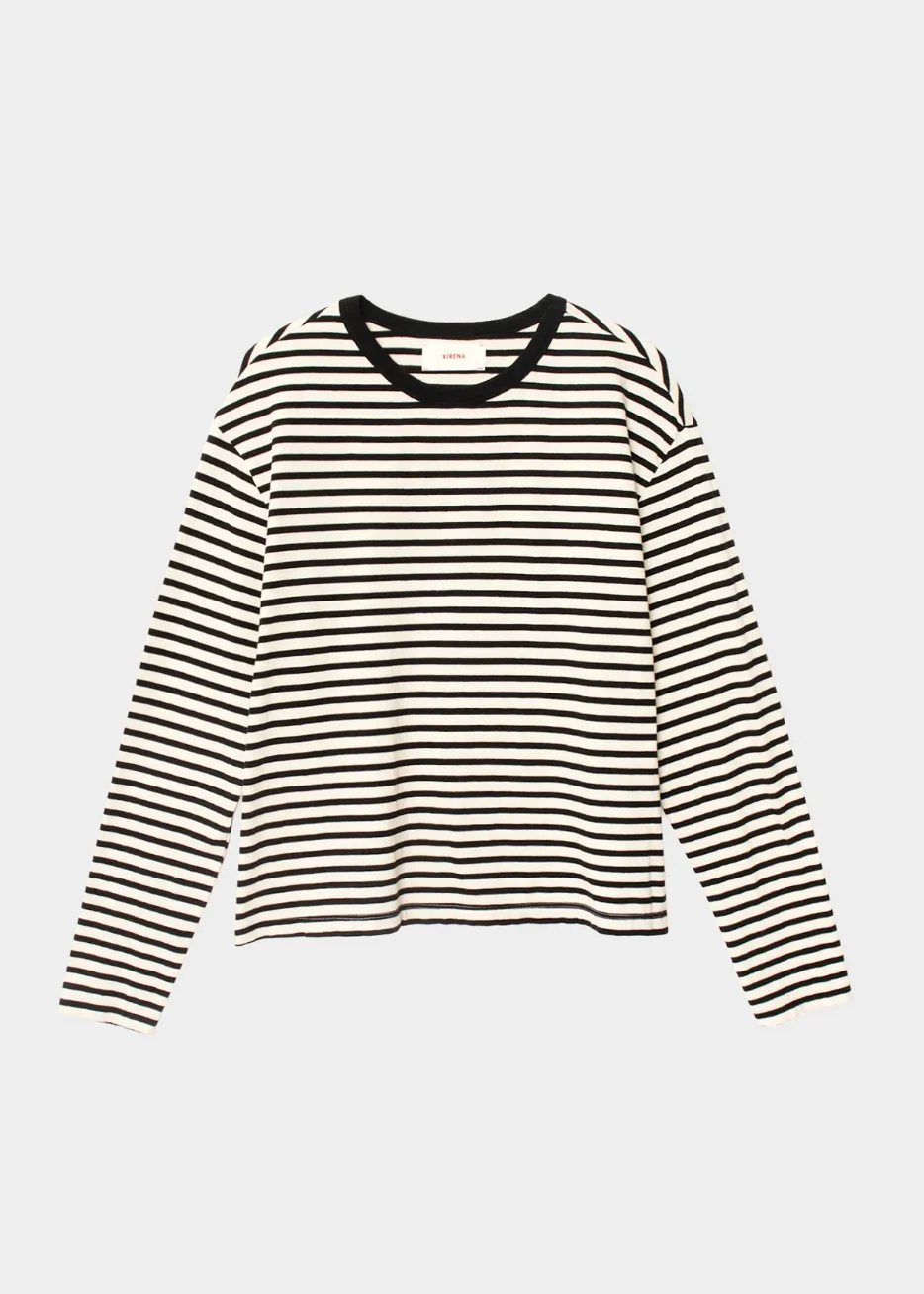 Terrance Tee in Inkline Stripe