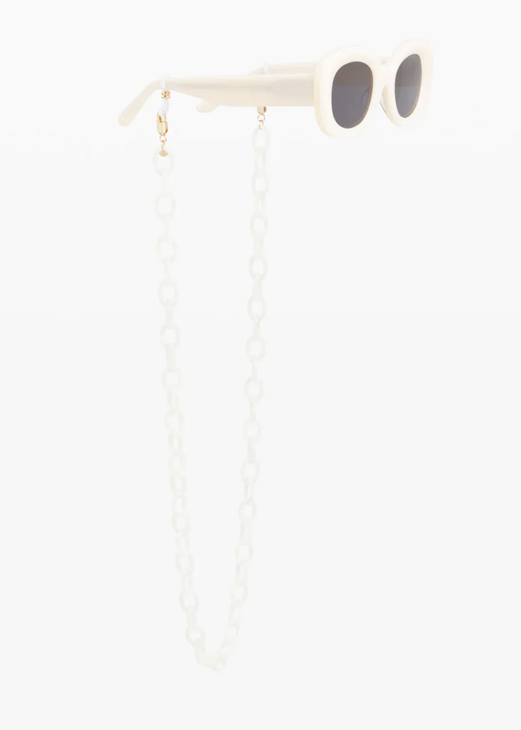 The Dana Sunglasses Chain in Ivory