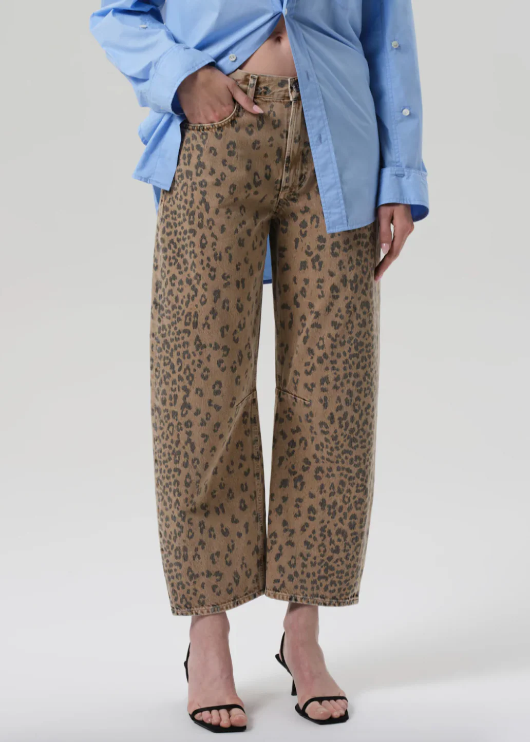 The Miro Relaxed Jean in Cheetah - Image 2