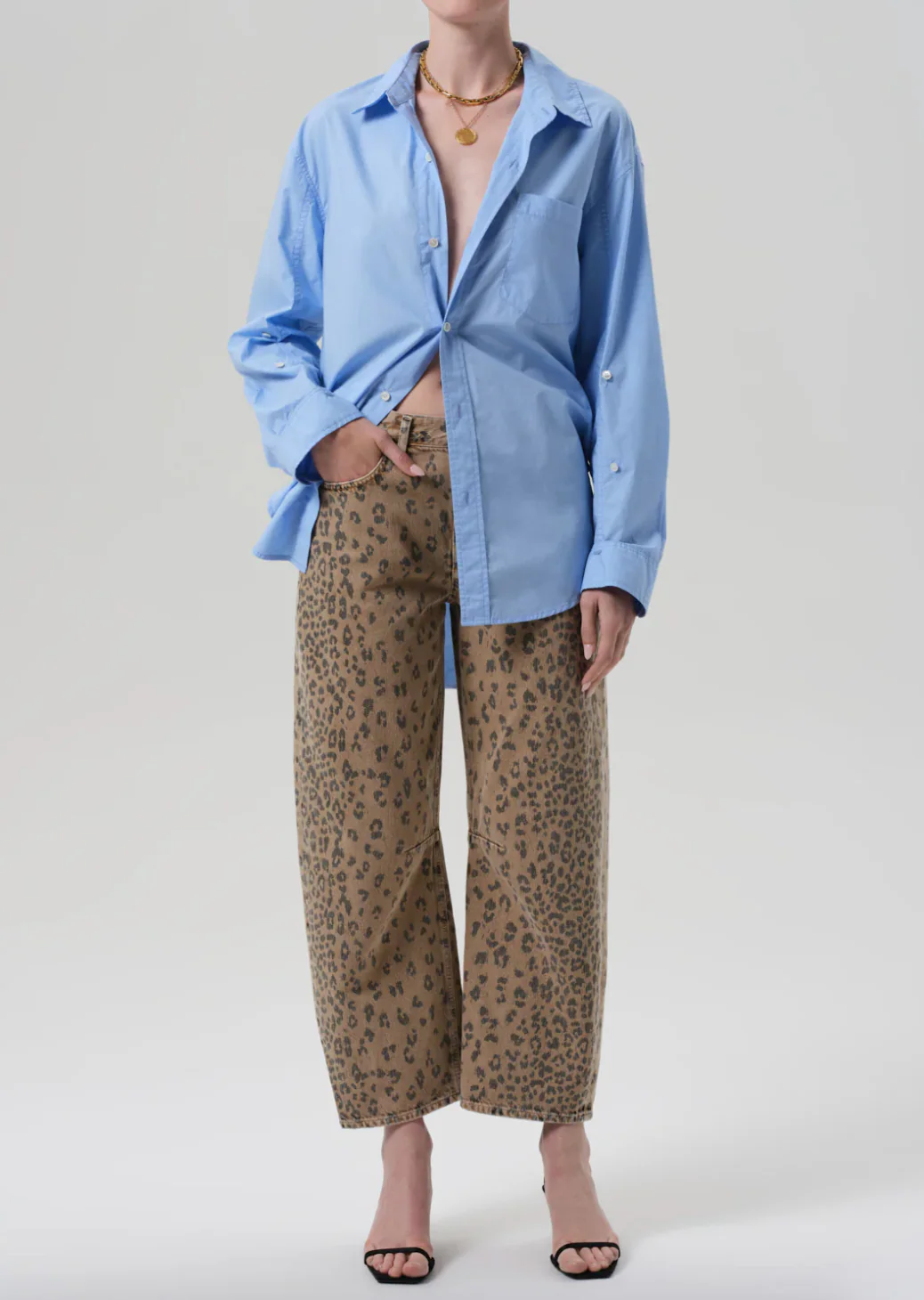 The Miro Relaxed Jean in Cheetah - Image 3