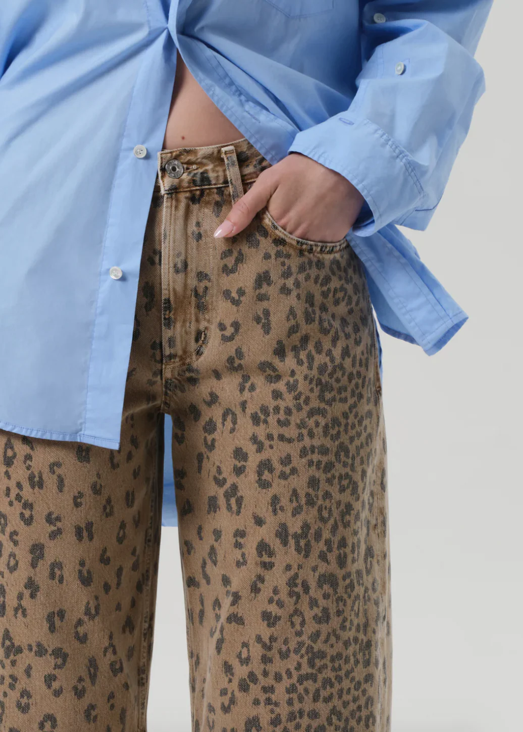 The Miro Relaxed Jean in Cheetah - Image 6