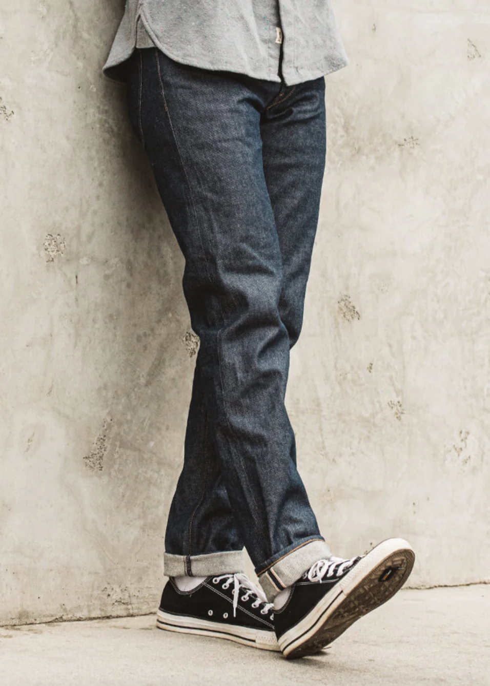The Pen Slim Straight 12.5oz Raw Selvedge Denim Jeans