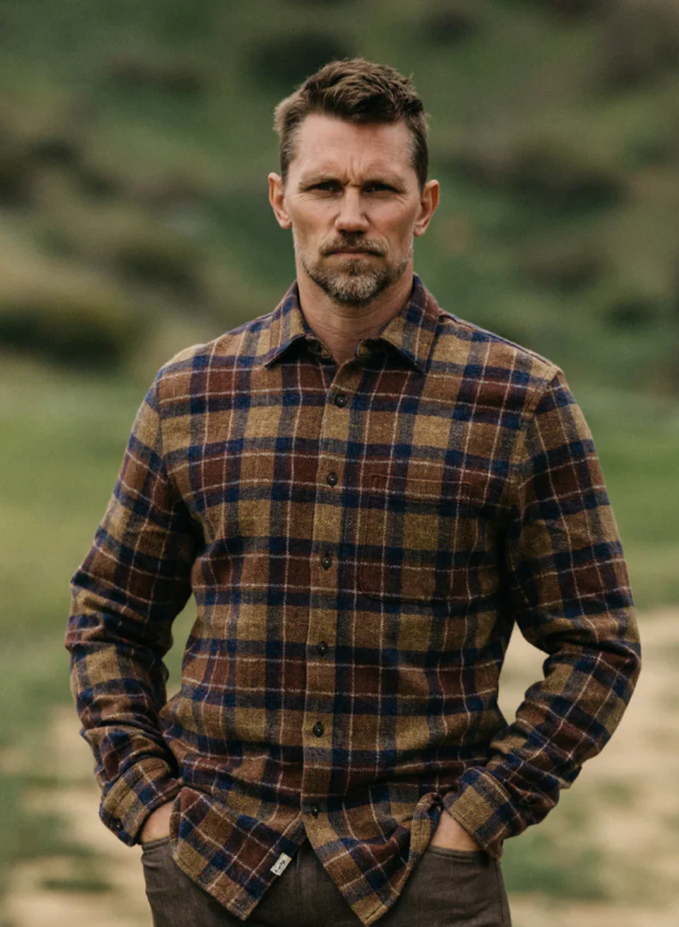The Ripper Triple Twisted Plaid in Firewood