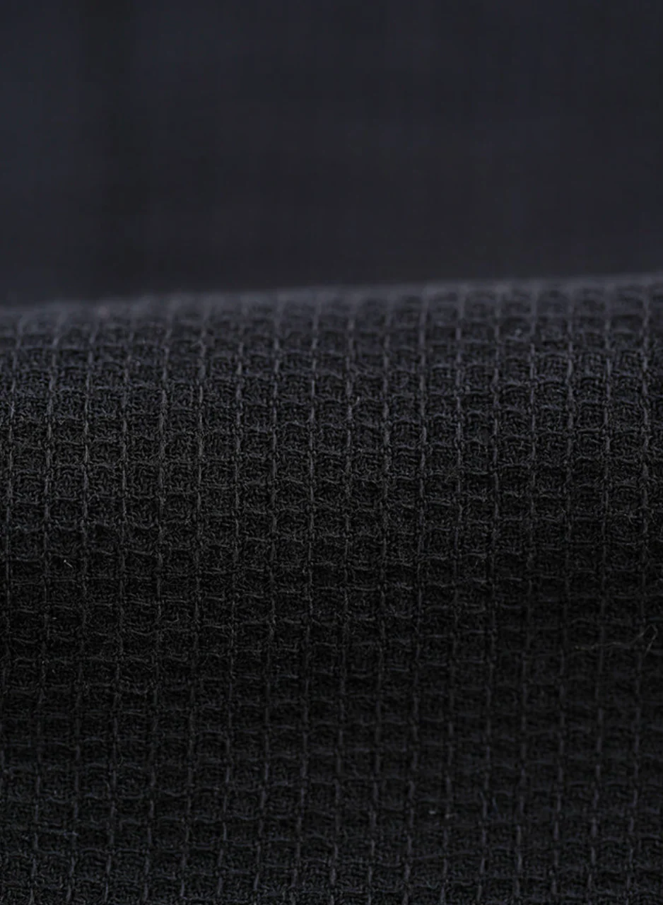 The Ripper Double Gauze Shirt in Black - Image 3